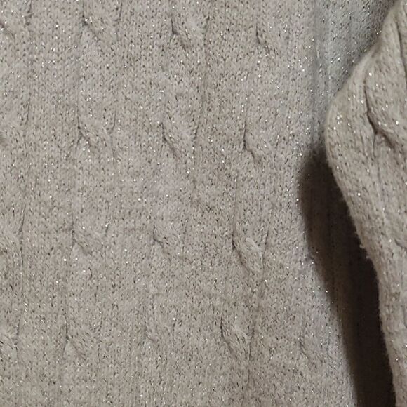 Kim Rogers Silver Sparkeling Sweater - Picture 6 of 7